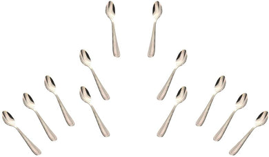 Stainless Steel Demitasse Spoon, Flatware Set 'Atlant' for (12)