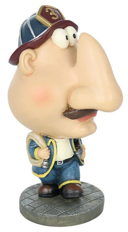 (D) Eyeglass Holder Display Stand for Men, Fireman, 5 Inches, Gift for Men