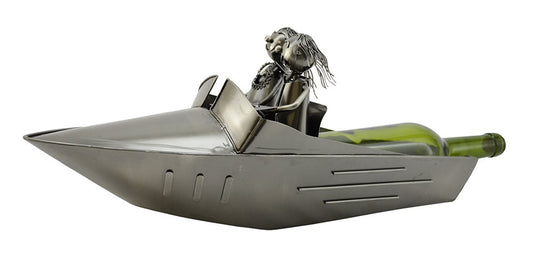 (D) Wine Bottle Holder, Speed Boat, Bar Counter Decoration