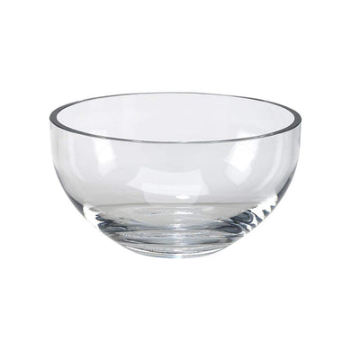 (D) Optic Clear Crystal Glass Bowl for Salad or Desserts (7 Inch)