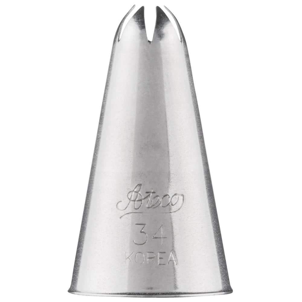 Closed Star Tip #34 by Ateco