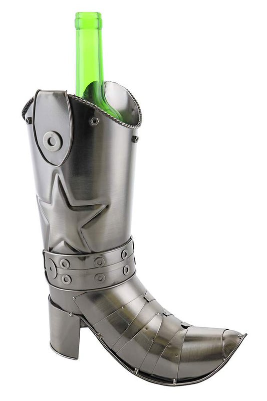 (D) Wine Bottle Holder, Cowboy Boot, Bar Counter Decoration