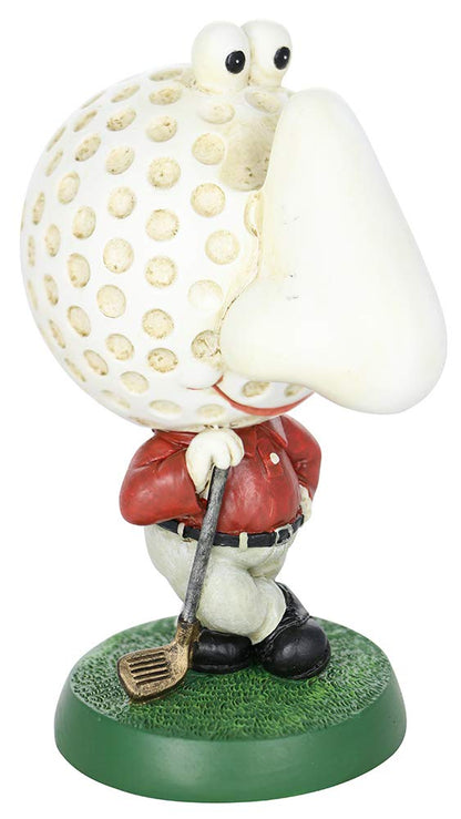 (D) Eyeglass Holder Display Stand for Men, Golf Ball, 5.5 Inches Gift for Golfer
