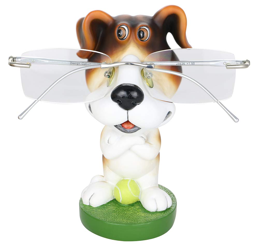 (D) Eyeglass Holder Display Stand for Kids, Huong Dog, 5.5 Inches, Gift for Kids