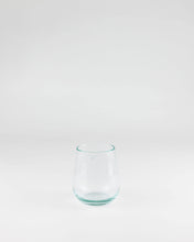 (D) Stemless Wine Glass Set of 6, Clear Glass Tumblers For Juice, Water