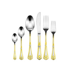Italian Collection 75pс Premium Stainless 18/10 Steel Flatware Set, For 12, Seashell