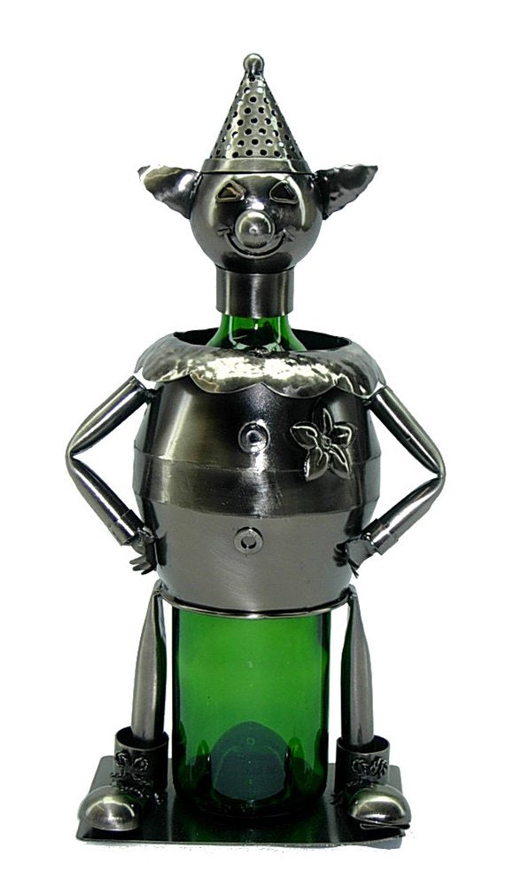 (D) Wine Bottle Holder, Clown, Bar Counter Decoration