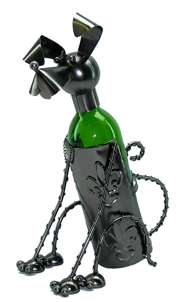 (D) Wine Bottle Holder, Sitting Dog, Bar Counter Decoration