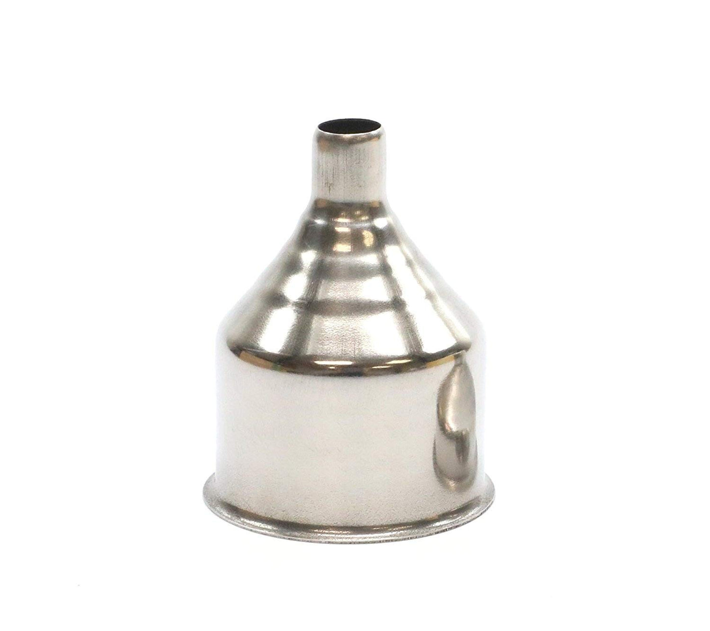 Denizli Steel Flask Funnel, For Easy Alcohol Pouring, Stainless Steel (Large)