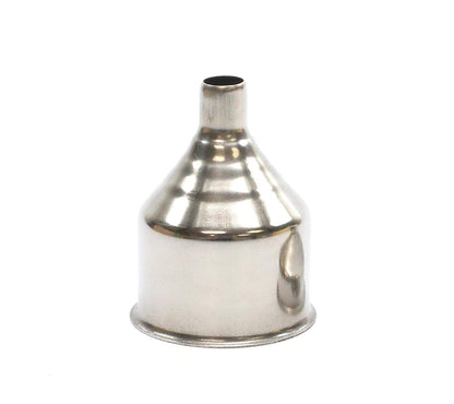 Denizli Steel Flask Funnel, For Easy Alcohol Pouring, Stainless Steel (Large)