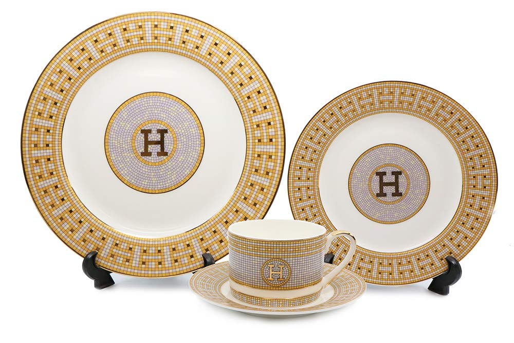 Royalty Porcelain 16-pc Dinner Set, Mosaiс Bone China Porcelain