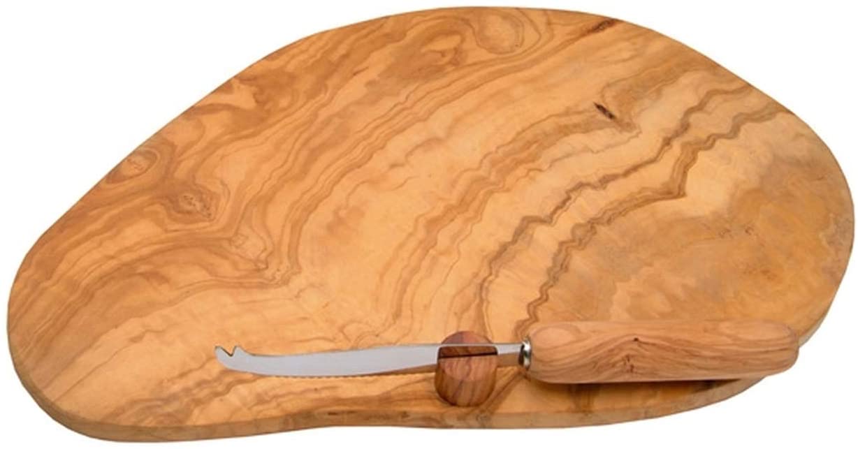 (D) Cheese Cutting Board with Knife French Berard, Vintage Boards (2 PC)