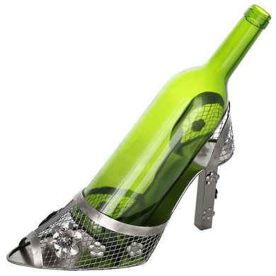 (D) Wine Bottle Holder, Lady Shoe, Bar Counter Decoration