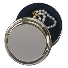(D) Round Trinket Organizer Small Jewelry Box for Women 'Heart' Storage Box