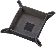 (D) Square Snap Tray 4.5" x 4.5", Home Decorations for Living Room (Black)