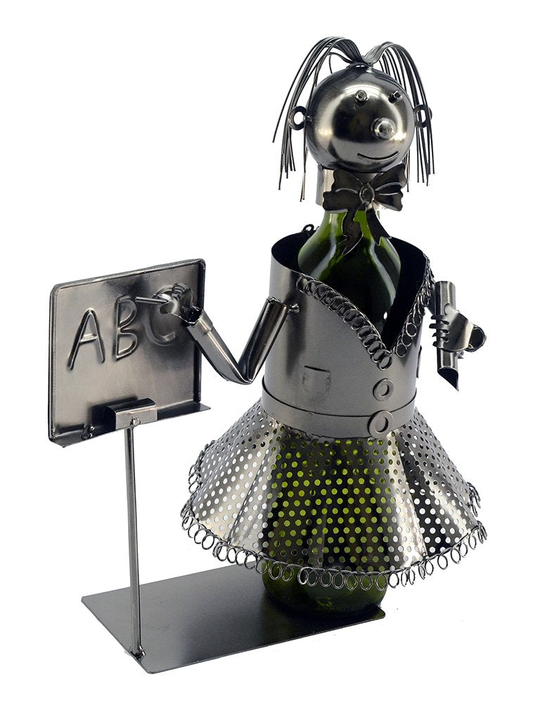 (D) Wine Bottle Holder, Teacher, Bar Counter Decoration