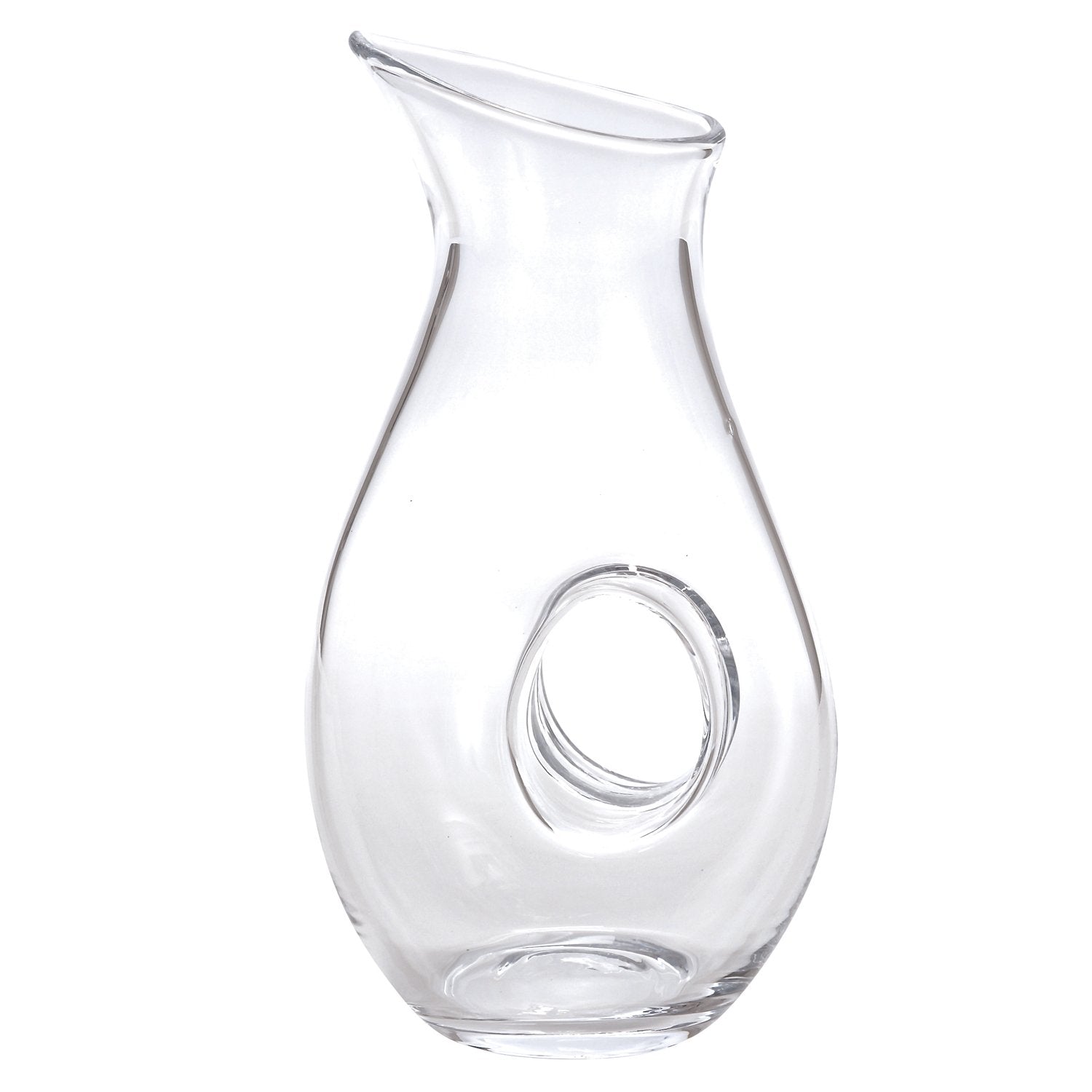(D) 'Eternity' Wine Decanter 28 Oz, Premium Quality Lead Free Crystal