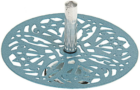 (D) Judaica Star of David Dreidel Metal Holiday Party Decor (Green)