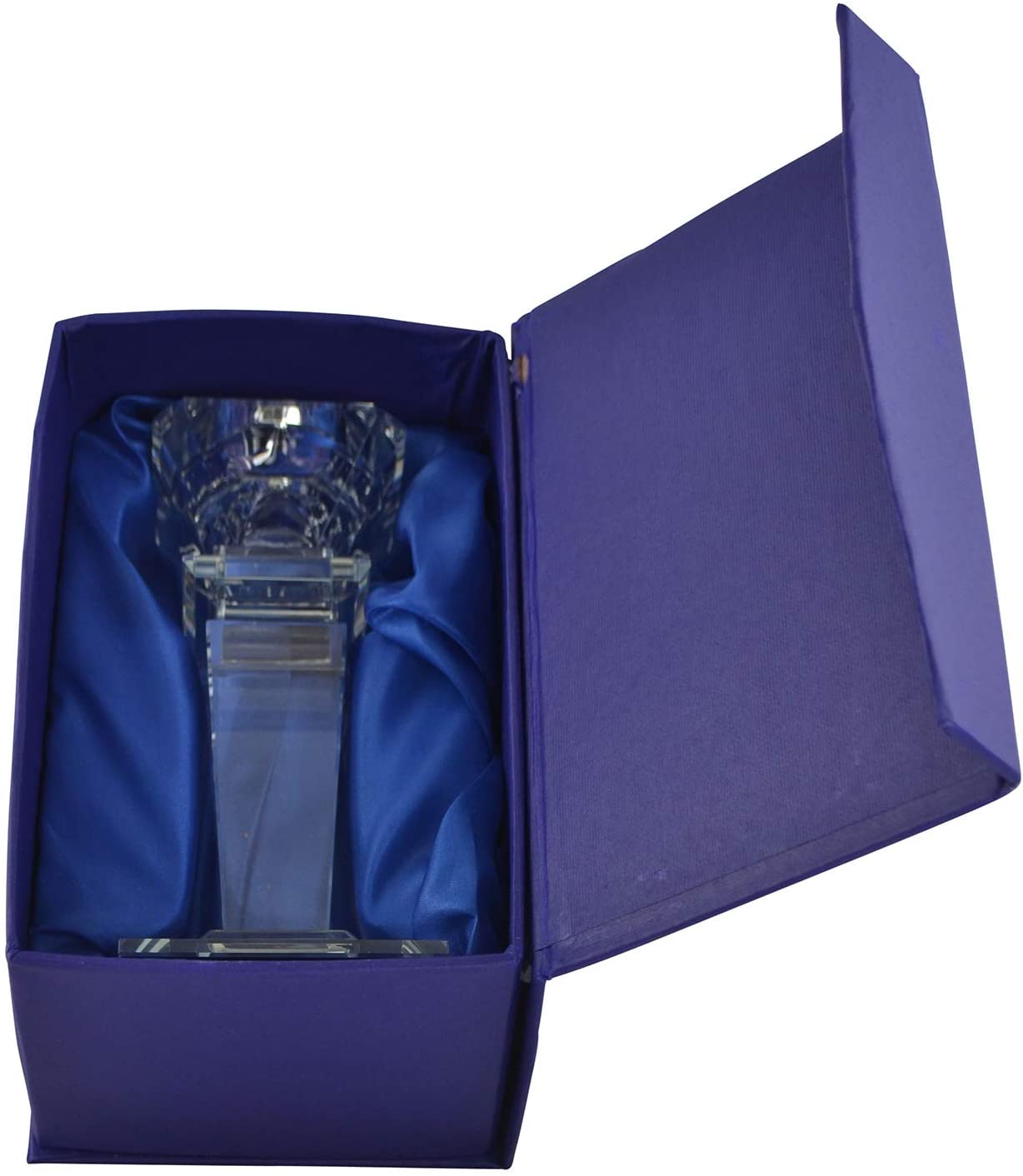 (D) Crystal Candle Holder for Candlesticks Table Centerpiece Decor (7'')