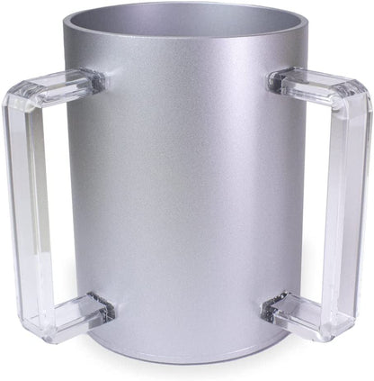(D) Judaica Lucite Wash Cup Jewish with 2 Handles