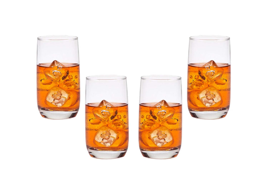 Marvelous Hiball Stemless Glasses Set 11.5 Oz, Modern Party Glassware Set of (4)