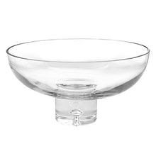 (D) Centerpiece 'Galaxy' Fruit Bowl 11"H, Lead Free Crystal Glass