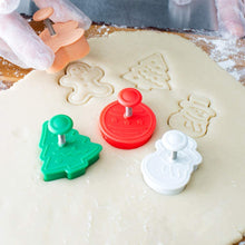 Ateco 1993 Christmas Cookie Plunger 2'', Cutters Set, Bakeware (2 Sets x 4PC)