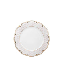 Royalty Porcelain Antique 57-pc Dinnerware Set 'Sandra Pink Gold', Bone China