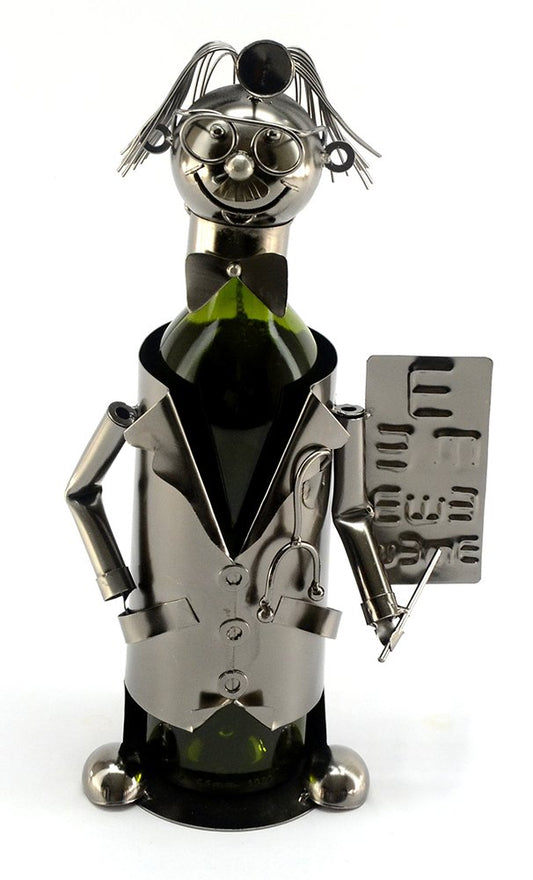 (D) Wine Bottle Holder, Optometrist, Bar Counter Decoration