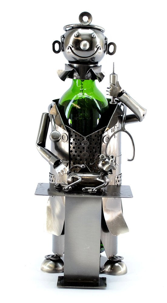 (D) Wine Bottle Holder, Veterenarian, Bar Counter Decoration