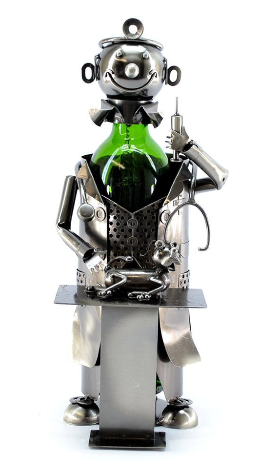 (D) Wine Bottle Holder, Veterenarian, Bar Counter Decoration