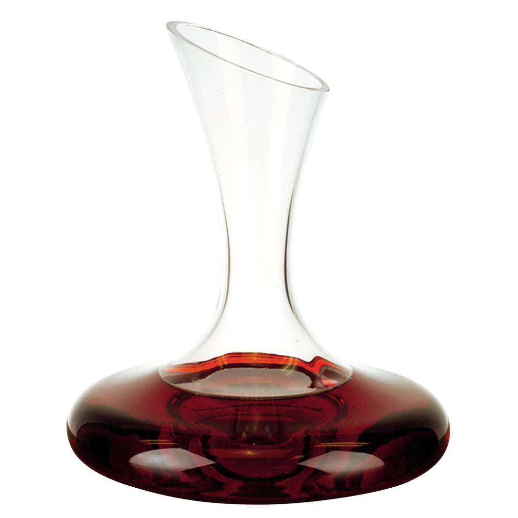 (D) 'Milano' Wine Decanter 32 Oz, Premium Quality Lead Free Crystal
