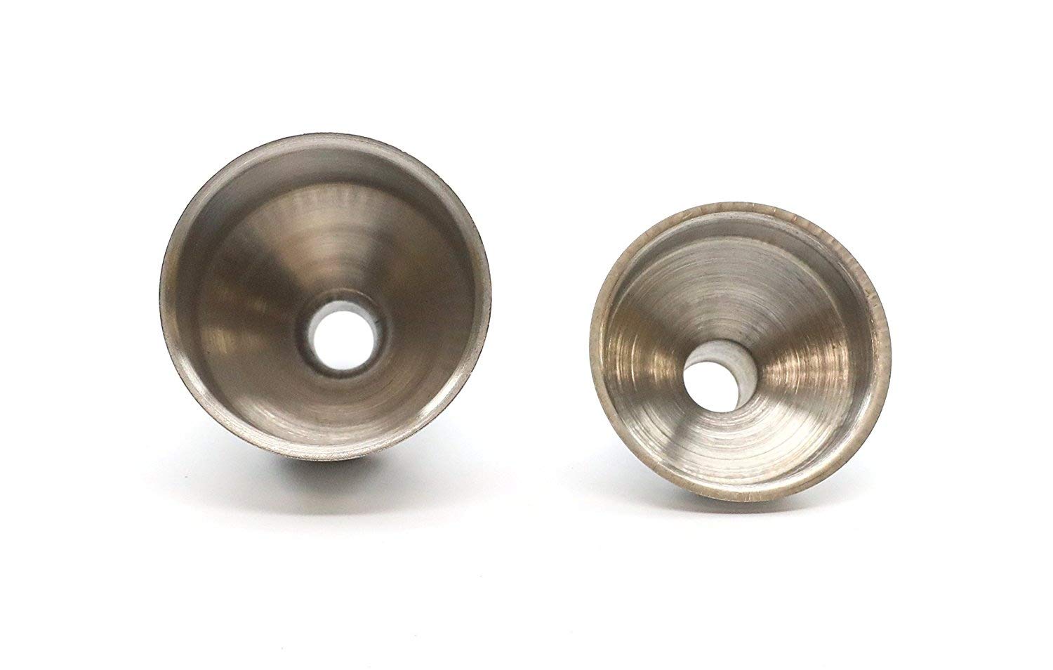 Denizli Steel Flask Funnel, For Easy Alcohol Pouring, Stainless Steel (Large)