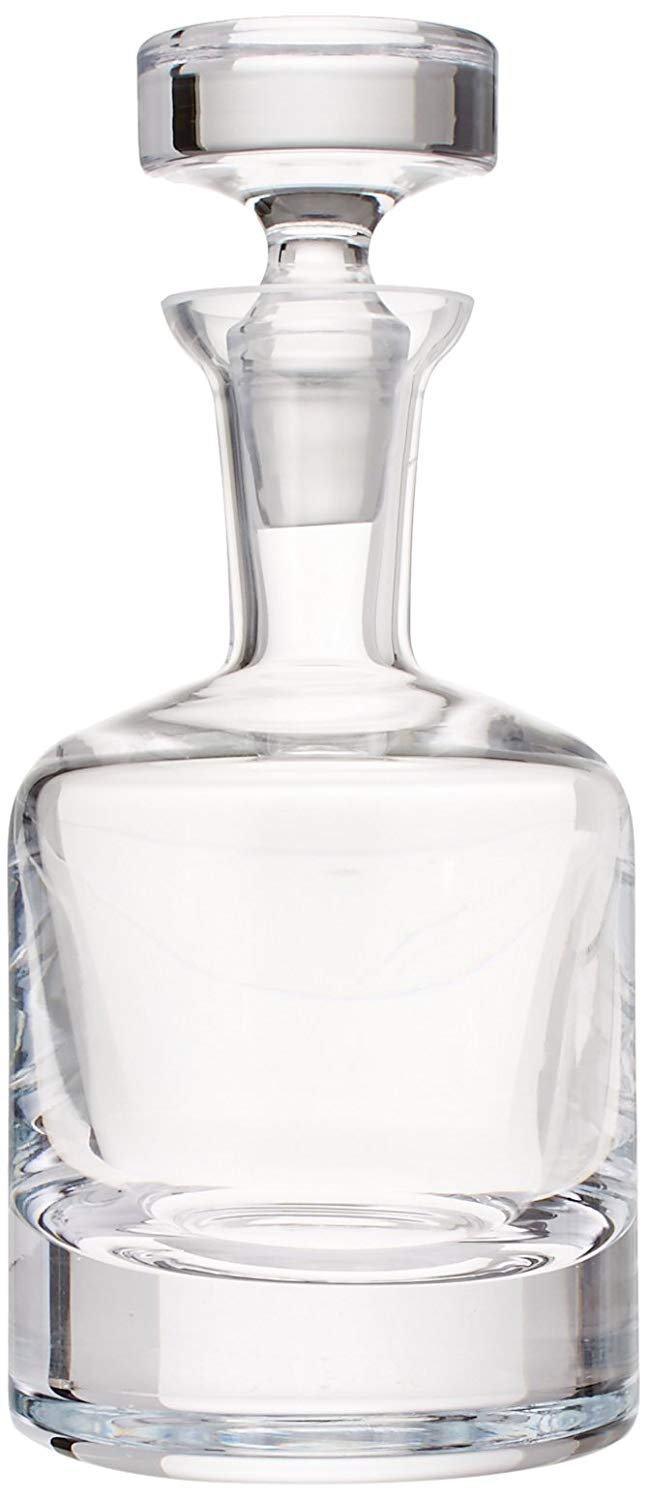 Crystal-Clear Glass Decanter Bottle for Wine or Liquor