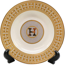 Royalty Porcelain 58-pc 'Mosaic' Dinner Set, Luxury Bone China 24K Gold