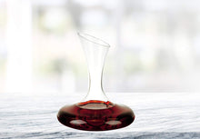 (D) 'Milano' Wine Decanter 32 Oz, Premium Quality Lead Free Crystal