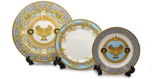 Royalty Porcelain 43-pc Dinner Set, Greek Vase, Bone China Porcelain (Green)