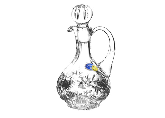 Russian CUT Crystal 5 Oz/150 Ml Carafe/decanter Hand Made by Belarus