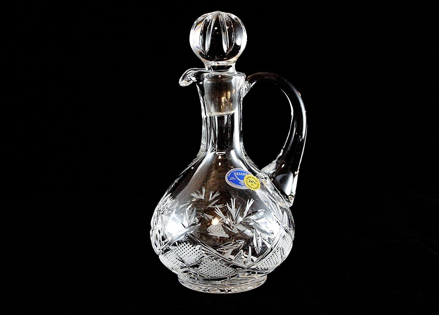 Russian CUT Crystal 5 Oz / 150 Ml Carafe / decanter Hand Made by Belarus