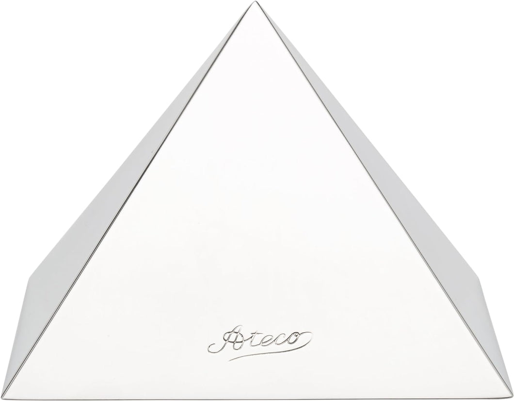 Ateco Stainless Steel Large Pyramid Mold, 4.75 by 3.25-Inches High