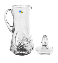 Russian Cut Crystal Carafe Decanter Pitcher 50 oz