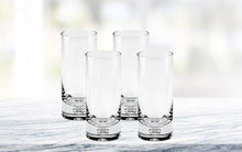 (D) Set of 4 'Galaxy' Scotch/Whisky Glasses 13 Oz, Lead Free Crystal Glass