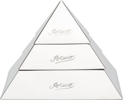 Ateco Stainless Steel Large Pyramid Mold, 4.75 by 3.25-Inches High