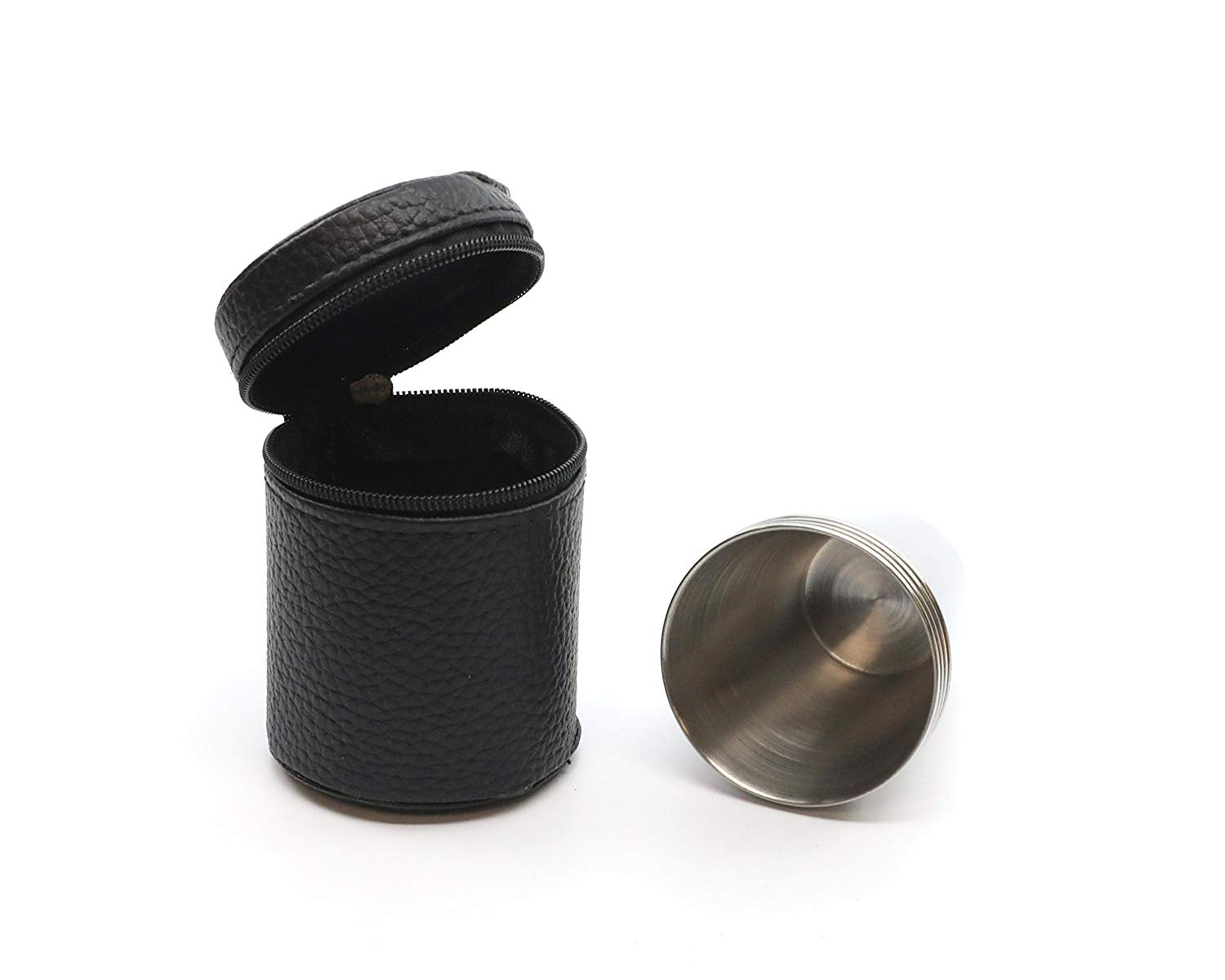 Denizli Stainless Steel 3-oz Travel Cup, Tumbler (Travel Set of 4 SS Cups)