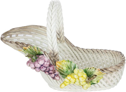 (D) Wine Bottle Holder Fruits and Wine Basket, Bar Counter Decoration