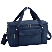 (D) Leakproof 24 Hour Cooler Picnic Backpack Bag for Outdoor (Blue)