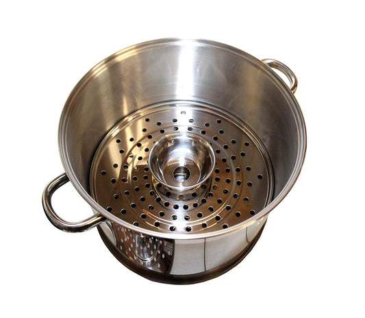 Uzbek 5 Level 20 Qt 18/10 SS Steamer Warmer Cooker Mantovarka Manti Cookware