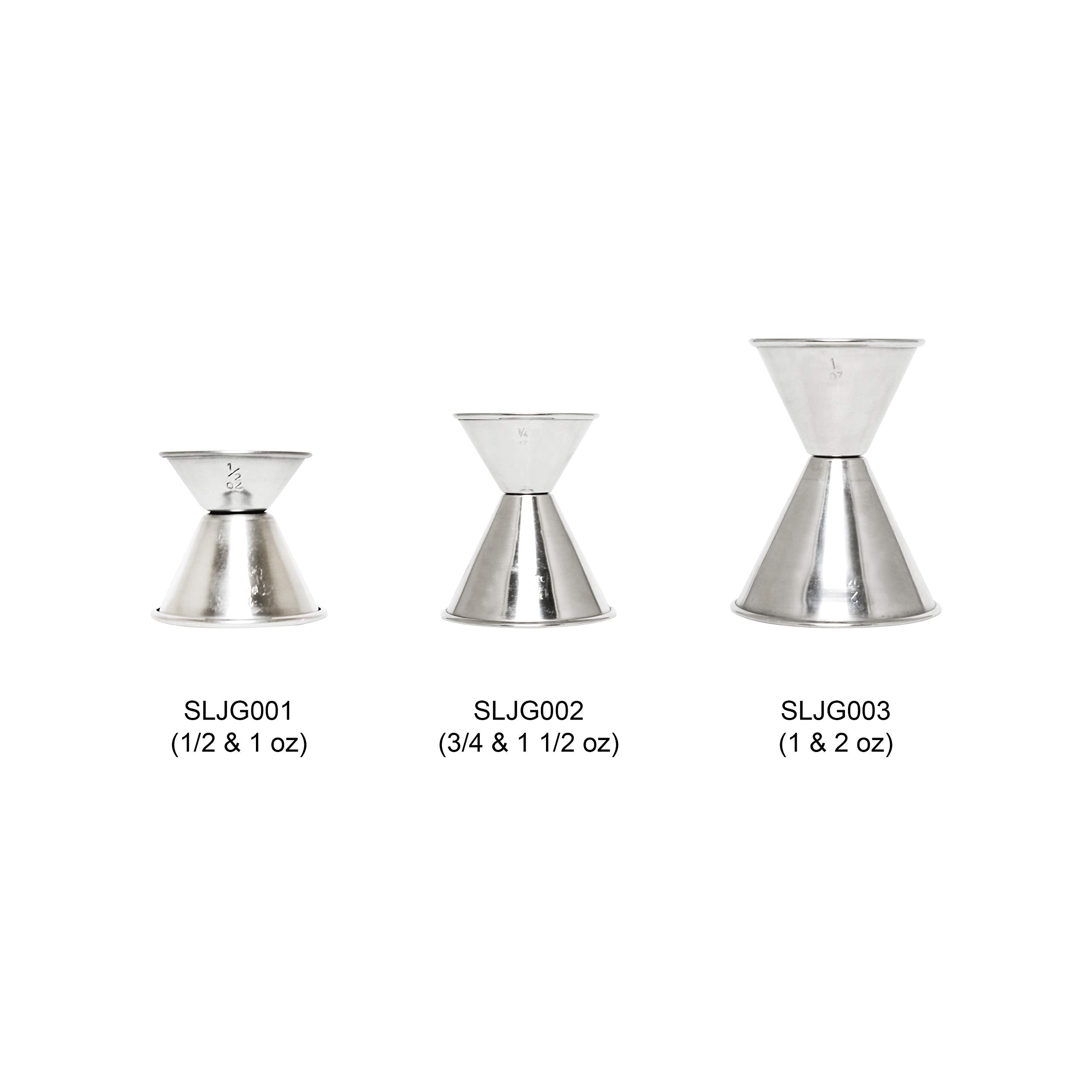 Thunder Group 1 & 2 OZ Stainless Jigger