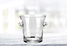 (D) Centerpiece 'Chelsea' Ice Bucket 9"H, Premium Quality Crystal Glass