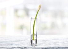 (D) Centerpiece 'Galaxy' Flower Vase 8" H, Premium Quality Crystal Glass